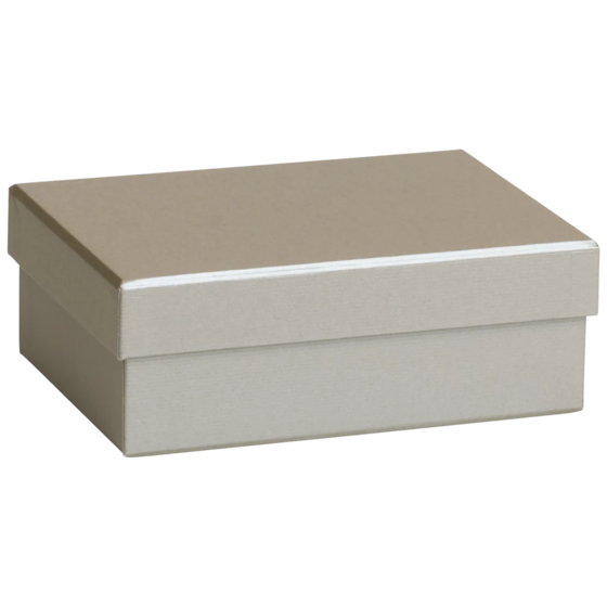 Geschenkbox One Colour | 16,5×6×12 cm, silber