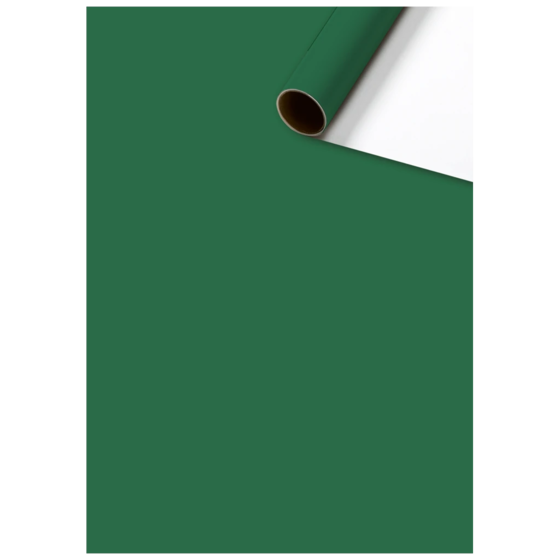 Geschenkpapier „Uni Plain“ One Colour | 70 cm × 2 m, 80 g/m², dunkelgrün