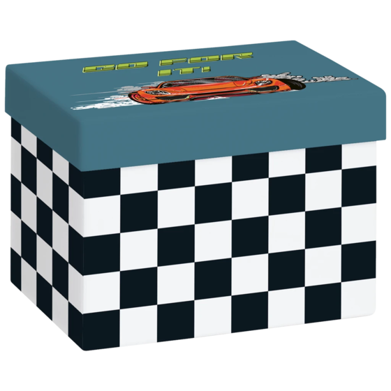 Geschenkbox „Schorsch“ | 12×12×16,5 cm, 120 g/m²