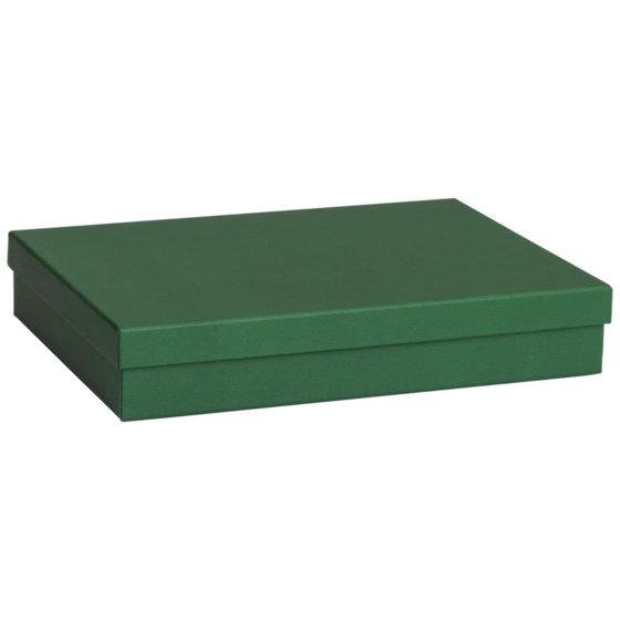Gift Box One Colour | 33×6×24 cm, dark green