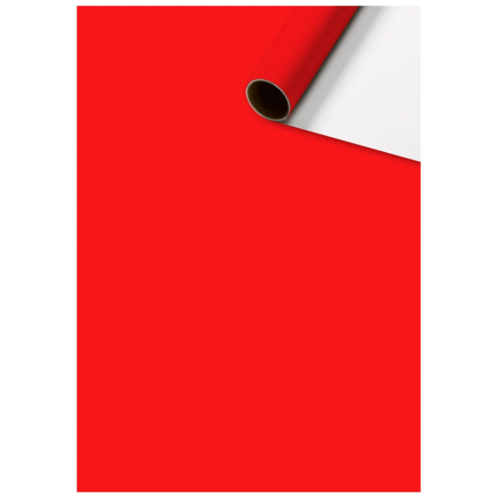 Geschenkpapier „Uni Plain“ One Colour | 70 cm × 5 m, 80 g/m², rot