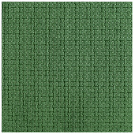 Servietten „Linen“ One Colour | 33×33 cm, dunkelgrün, 15 Stück