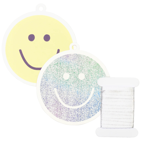 Geschenkanhänger-Set „Nea“ | gelb/regenbogen