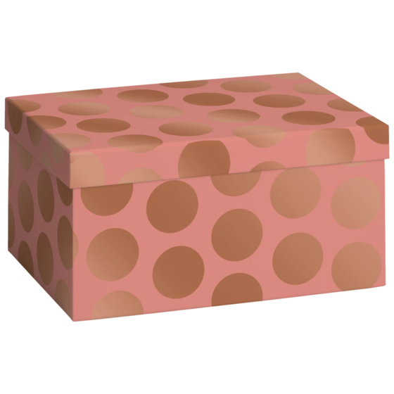 Geschenkbox „Vanda“ | 16,5×12×24 cm, 120 g/m², terracotta