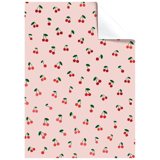 Geschenkpapier-Bogen „Ylvi“ | 50×70 cm, 76 g/m², rosa