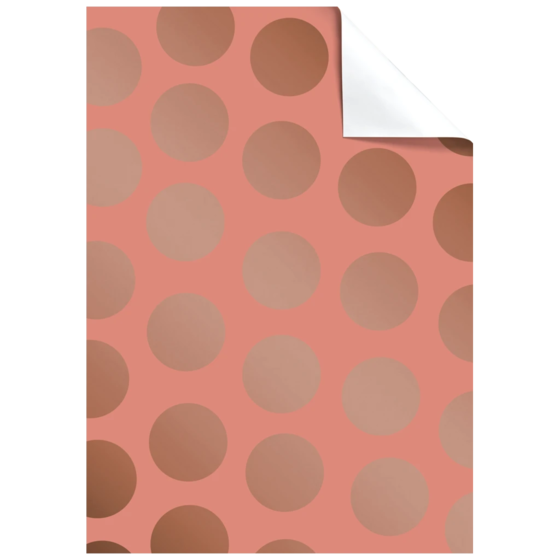Geschenkpapier-Bogen „Vanda“ | 50×70 cm, 76 g/m², terracotta