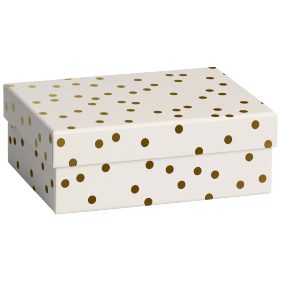 Geschenkbox „Coco“ | 12×6×16,5 cm, elfenbein