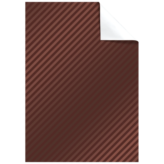 Geschenkpapier-Bogen „Stribe“ | 50×70 cm, 76 g/m², kupfer