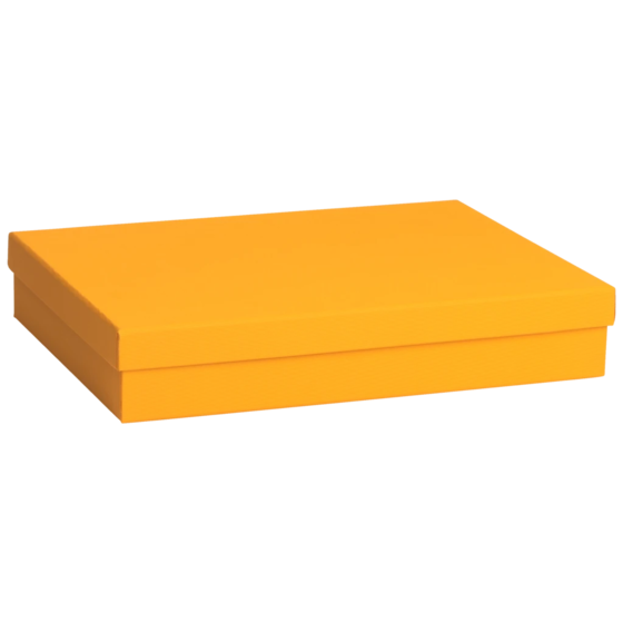 Geschenkbox One Colour | 33×6×24 cm, dunkelorange