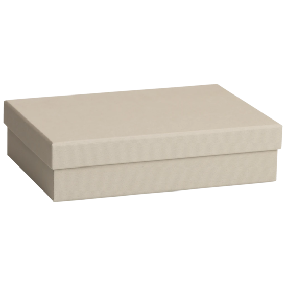 Boîte cadeau One Colour | 24×6×16,5 cm, gris clair