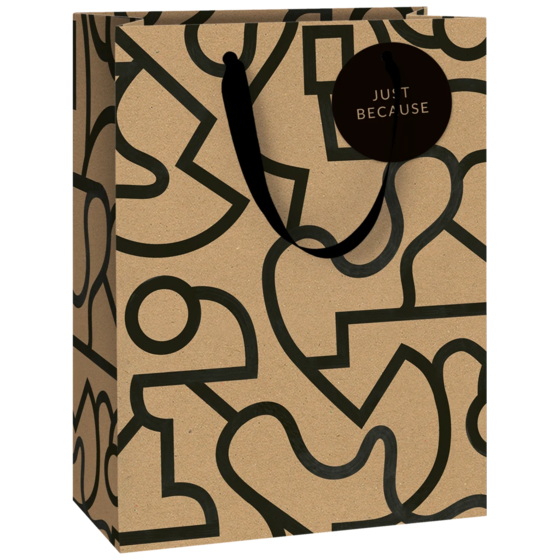 Geschenktasche „Taio“ | 23×30×13 cm, 250 g/m², braun