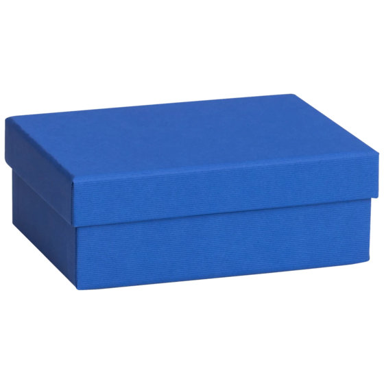 Geschenkbox One Colour | 16,5×6×12 cm, dunkelblau