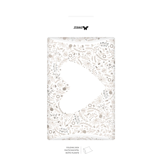 Faltschachteln „Eldana“ | 10×4×19,5 cm, 210 g/m², pearl/beige, 3 Stück