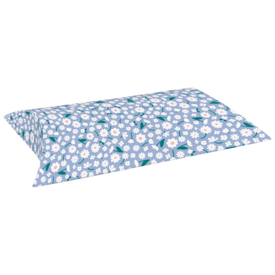 Faltschachteln „Samia“ | 16×4×19,5 cm, 210 g/m², weiß/himmelblau, 3 Stück