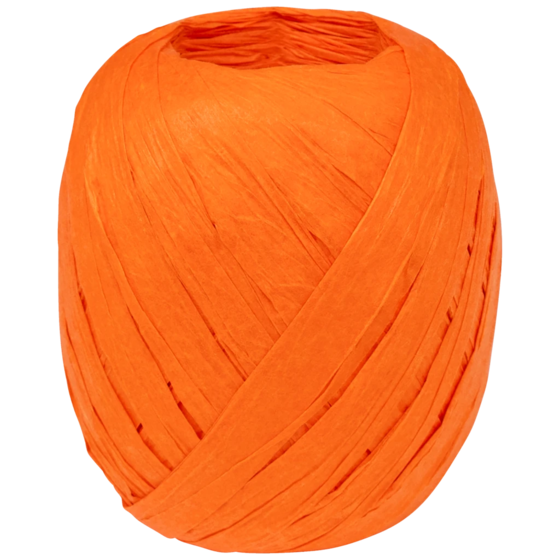 Geschenkband | Papier, 7 mm × 30 m, orange
