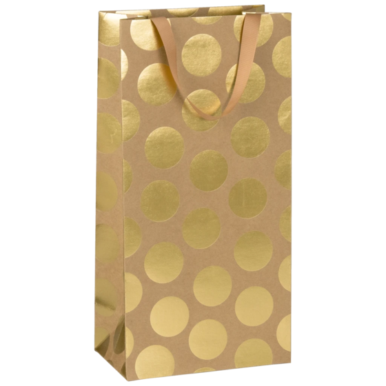 Flaschentasche „Yoko“ | 18×36×10,5 cm, 250 g/m², hellbraun