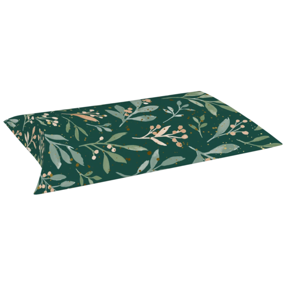 Faltschachteln „Arona“ | 16×4×19,5 cm, 210 g/m², dunkelgrün, 3 Stück