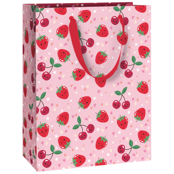 Geschenktasche „Yumi“ | 23×30×13 cm, 230 g/m², rosa