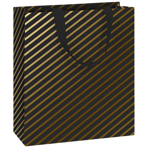 Gift Bag “Stryge” | 18×21×8 cm, 250 gsm, black