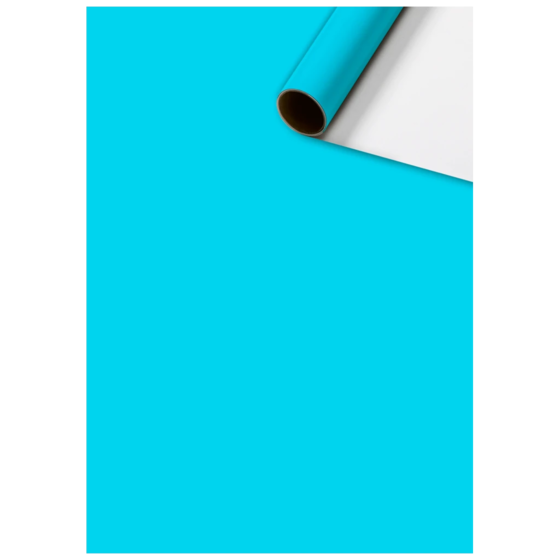 Geschenkpapier „Uni Plain“ One Colour | 70 cm × 5 m, 80 g/m², hellblau