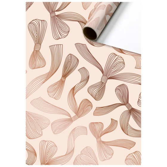 Geschenkpapier „Mari“ | 70 cm × 1,5 m, 76 g/m², rosa
