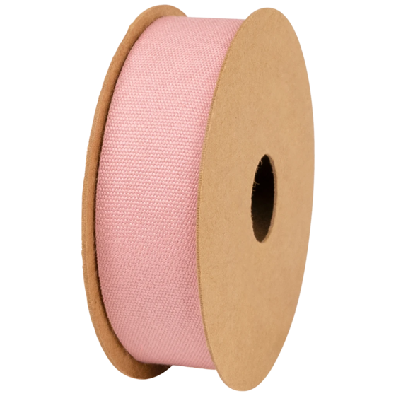 Geschenkband | Baumwolle, 16 mm × 3 m, altrosa