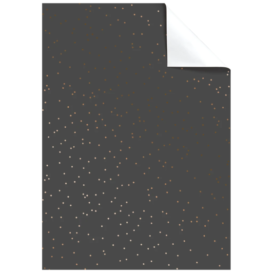 Geschenkpapier-Bogen „Yvie“ | 70×70 cm, 76 g/m², anthrazit