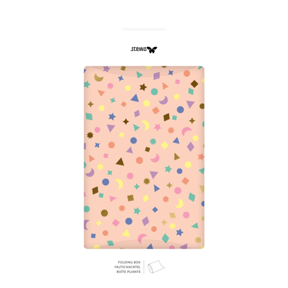 Faltschachteln „Naoki“ | 16×4×19,5 cm, 210 g/m², lachs, 3 Stück