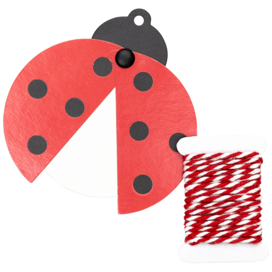 Geschenkanhänger-Set „Adela“ | rot