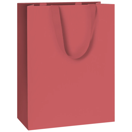 Geschenktasche „Uni Pure“ | 23×30×13 cm, 250 g/m², bordeaux