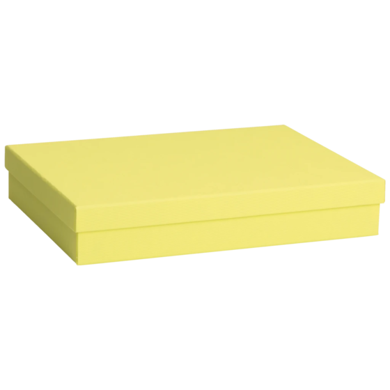 Geschenkbox One Colour | 33×6×24 cm, gelb