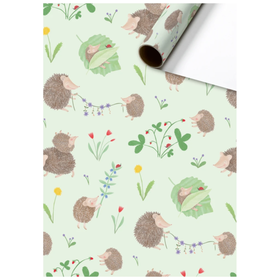 Geschenkpapier „Riccio“ | 70 cm × 2 m, 80 g/m², pastellgrün