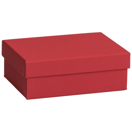 Geschenkbox One Colour | 16,5×6×12 cm, dunkelrot