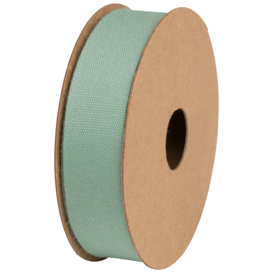 Geschenkband | Baumwolle, 16 mm × 3 m, salbei