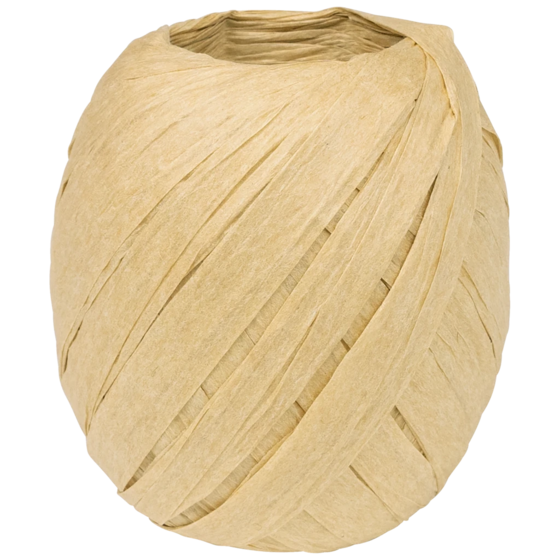 Geschenkband | Papier, 7 mm × 30 m, natur