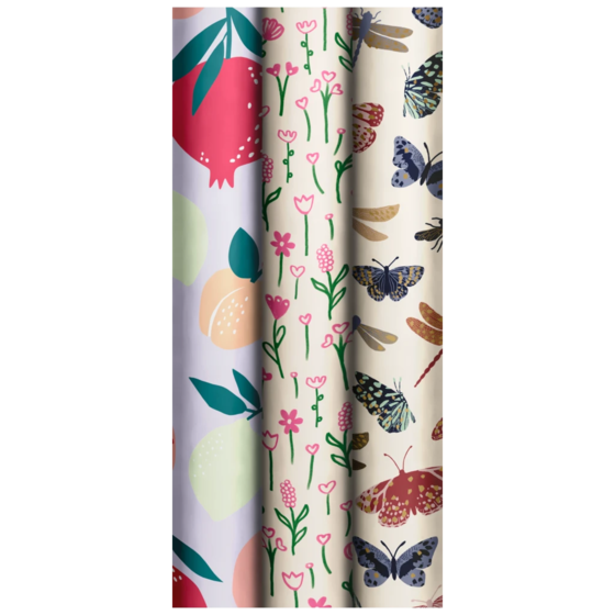 Geschenkpapier „Nature Mood“ | 70 cm × 2 m, sortiert