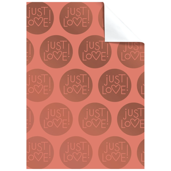Geschenkpapier-Bogen „Amita“ | 100×70 cm, 76 g/m², rosa