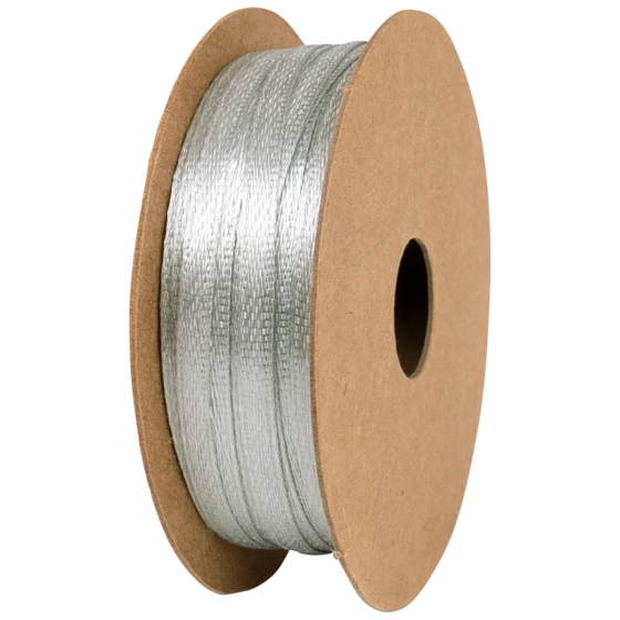 Geschenkband | Satin Polyester, 3 mm × 8 m, hellgrau