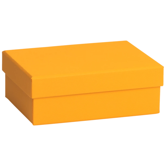 Geschenkbox One Colour | 16,5×6×12 cm, dunkelorange
