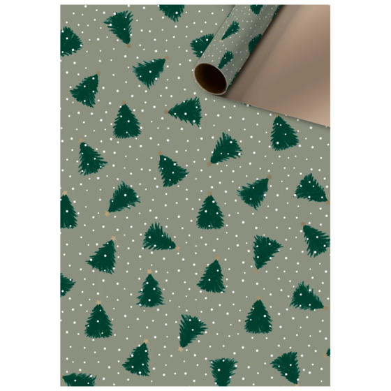 Geschenkpapier „Kian“ | 70 cm × 2 m, 70 g/m², salbei