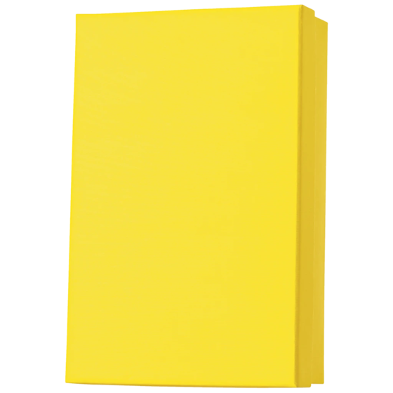 Boîte cadeau One Colour | jaune, 10 Tailles