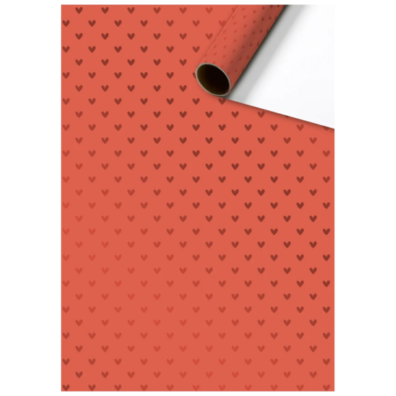 Geschenkpapier „Zisa“ | 70 cm × 1,5 m, 76 g/m², rot