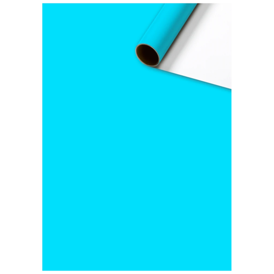 Geschenkpapier „Uni Plain“ One Colour | 70 cm × 2 m, 80 g/m², hellblau
