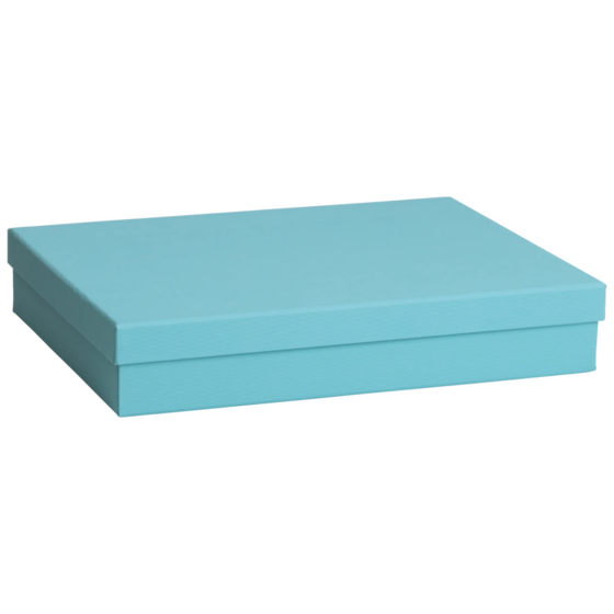 Geschenkbox One Colour | 33×6×24 cm, hellblau