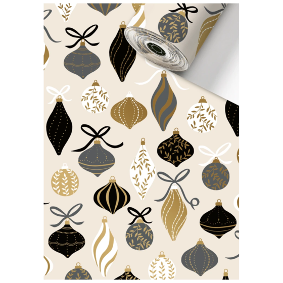 Geschenkpapier Sécaré-Rolle „Lorena“ | 70 cm × 250 m, 80 g/m², beige