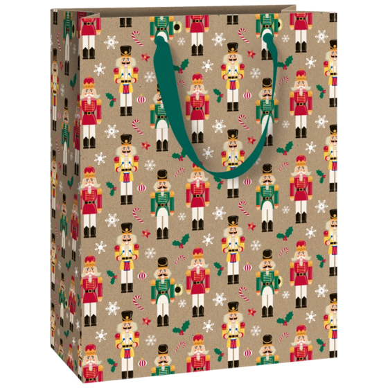 Geschenktasche „Henok“ | 23×30×13 cm, 180 g/m², braun