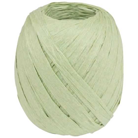 Papier-Raffia „Raffia Knäu 7mm“ | Papier, 7 mm × 30 m, salbei