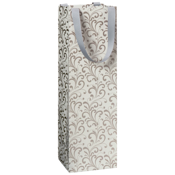 Geschenktasche „Baroa“ | 11×36×10,5 cm, 250 g/m², weiß