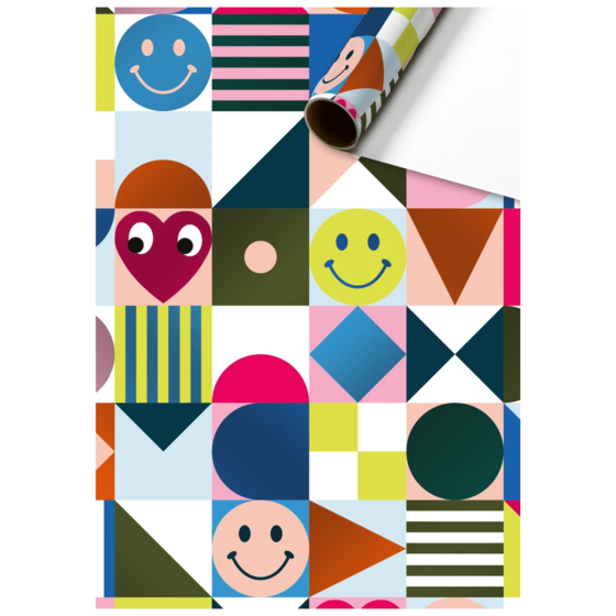 Geschenkpapier „Mei“ | 70 cm × 1,5 m, 76 g/m², bunt