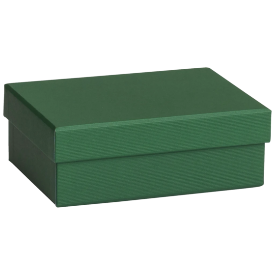 Geschenkbox One Colour | 16,5×6×12 cm, dunkelgrün